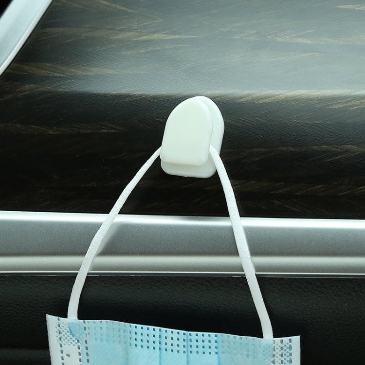 20pcs Discreet Self-Adhesive Mini Hooks for Car and Home Use