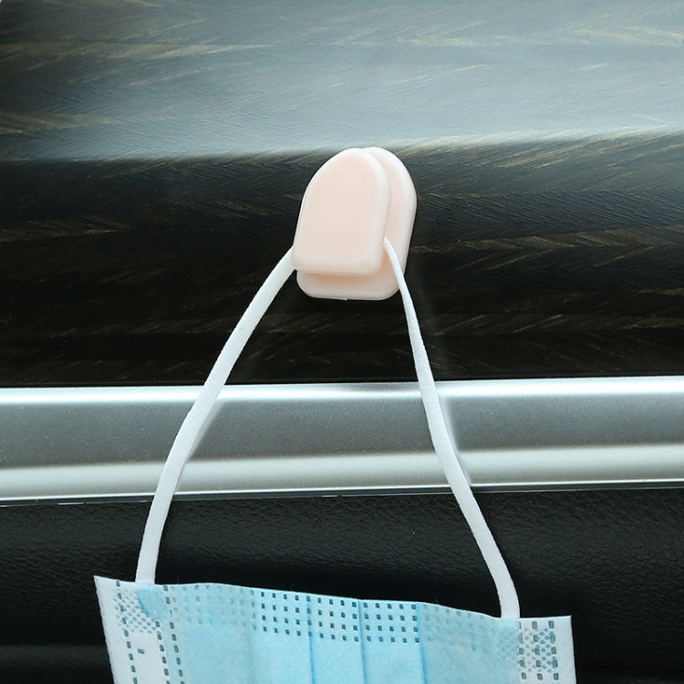 20pcs Discreet Self-Adhesive Mini Hooks for Car and Home Use