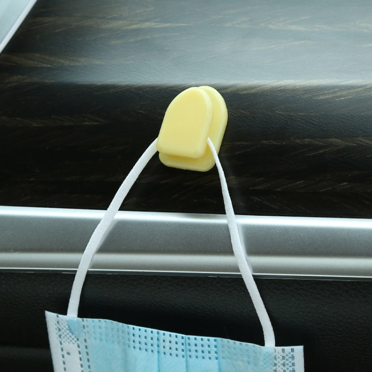 20pcs Discreet Self-Adhesive Mini Hooks for Car and Home Use