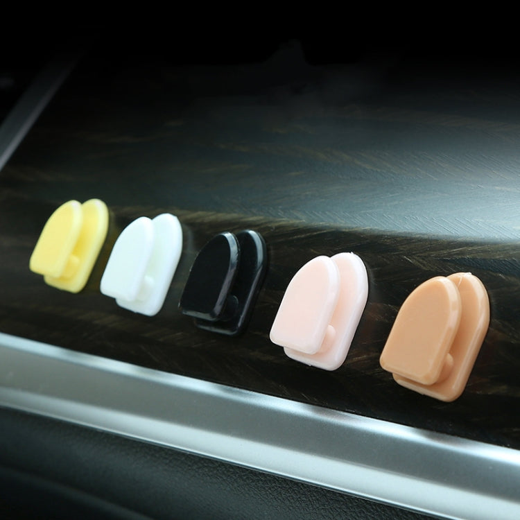 20pcs Discreet Self-Adhesive Mini Hooks for Car and Home Use