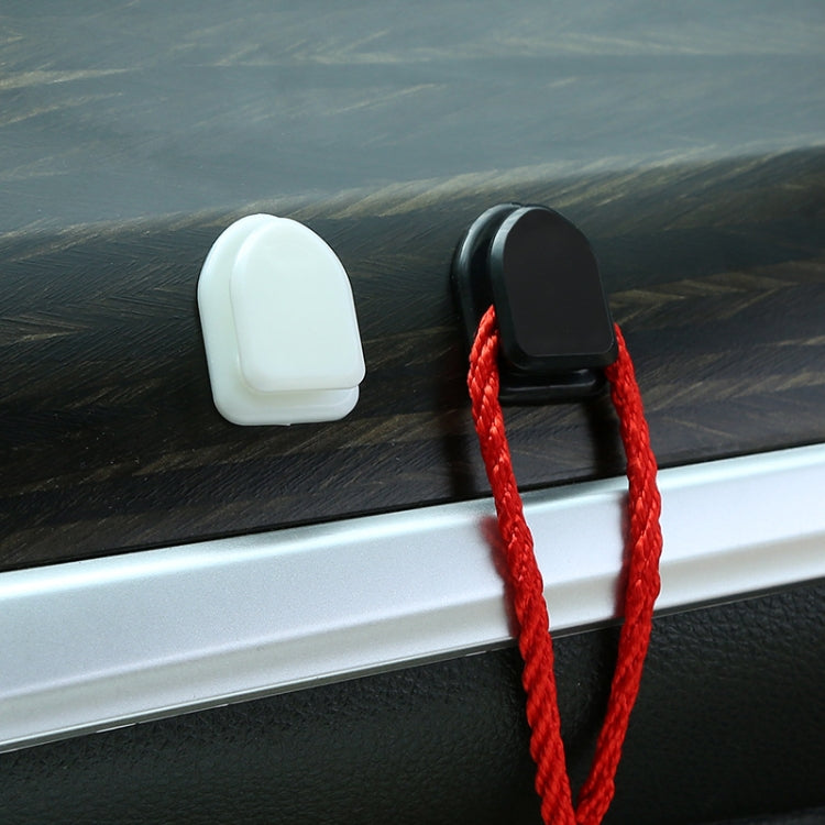 20pcs Discreet Self-Adhesive Mini Hooks for Car and Home Use