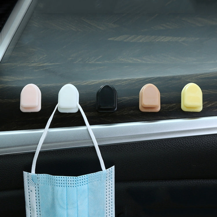 20pcs Discreet Self-Adhesive Mini Hooks for Car and Home Use