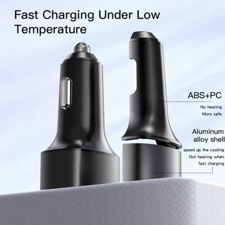 Yesido Y46 42W 3 USB Port Car Fast Charger, Y46