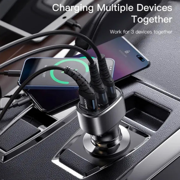 Yesido Y46 42W 3 USB Port Car Fast Charger, Y46