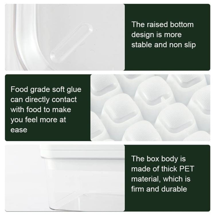 Ice Mold Folding Lid Press Ice Box