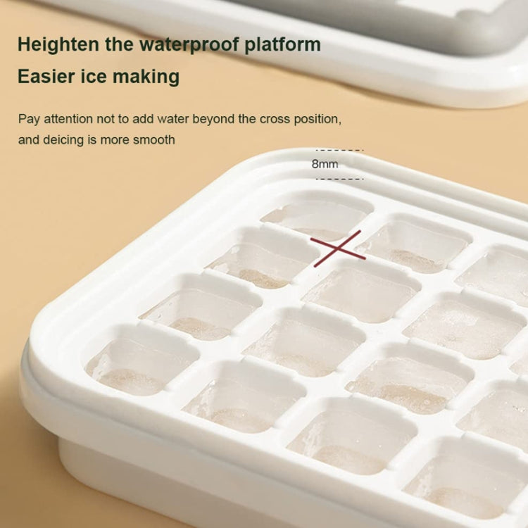 Ice Mold Folding Lid Press Ice Box