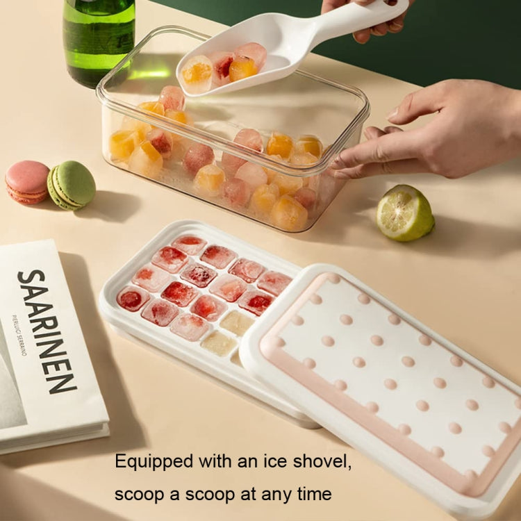 Ice Mold Folding Lid Press Ice Box