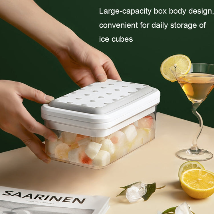 Ice Mold Folding Lid Press Ice Box