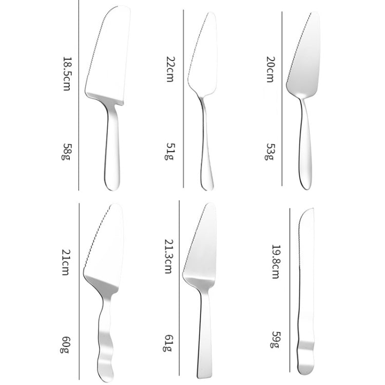 Stainless Steel Cake Knife Fork Set Cake Spoon Moon Cake Knife Fork