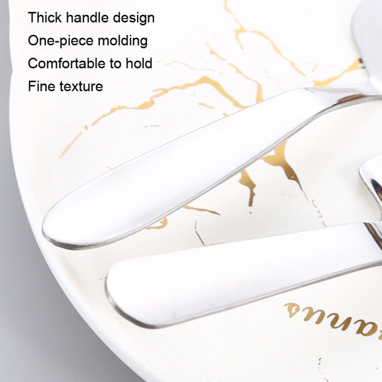 Stainless Steel Cake Knife Fork Set Cake Spoon Moon Cake Knife Fork