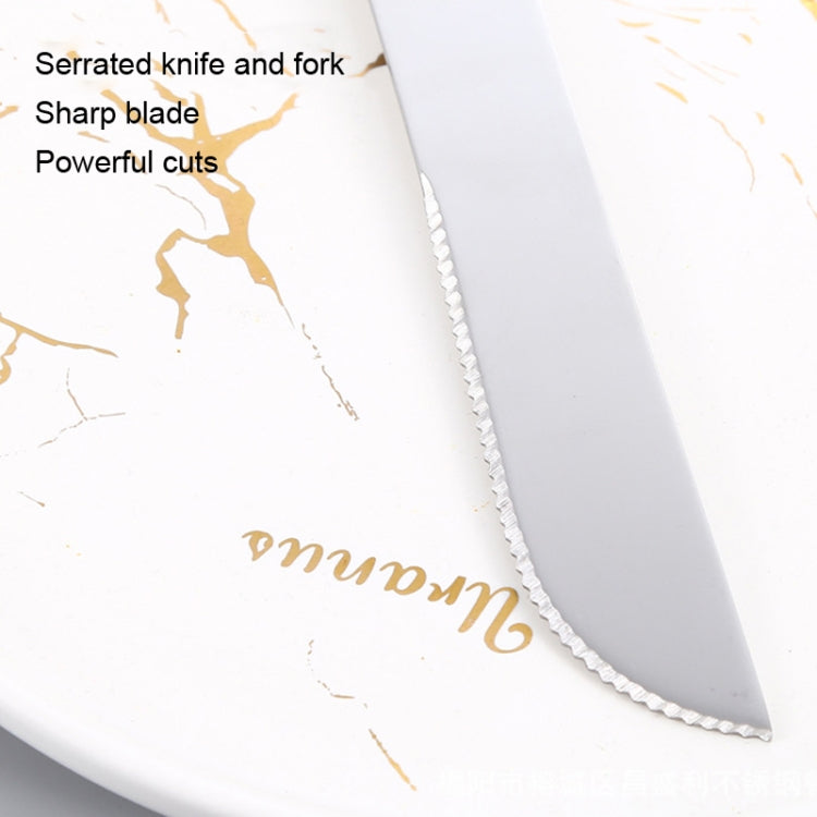 Stainless Steel Cake Knife Fork Set Cake Spoon Moon Cake Knife Fork