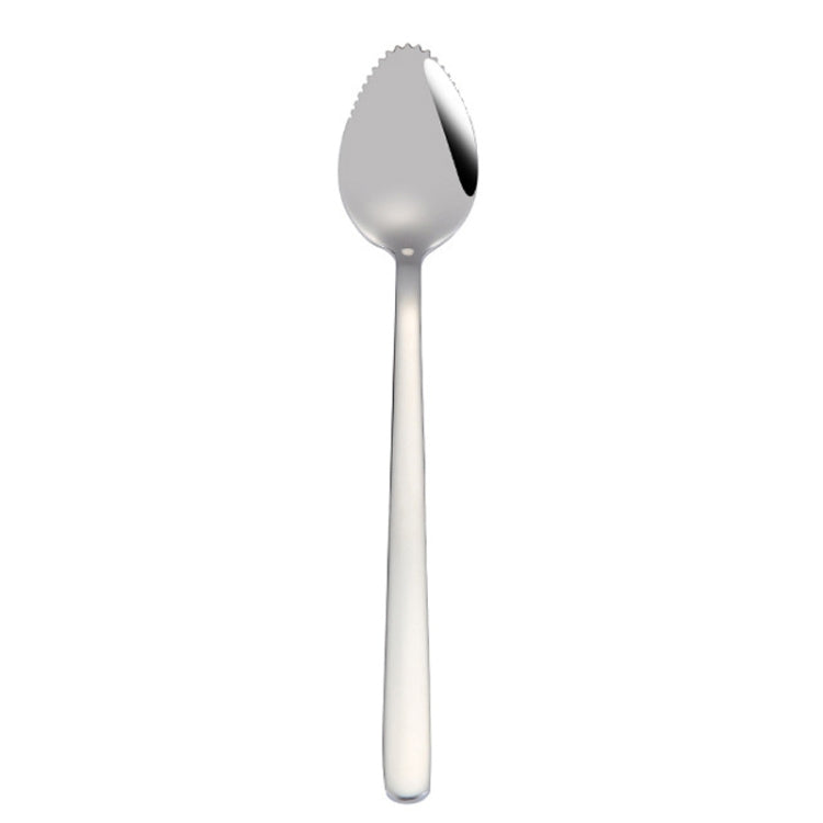 304 Stainless Steel Fruit Scraping Spoon Children Supplementary Food Tableware