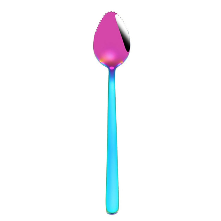 304 Stainless Steel Fruit Scraping Spoon Children Supplementary Food Tableware