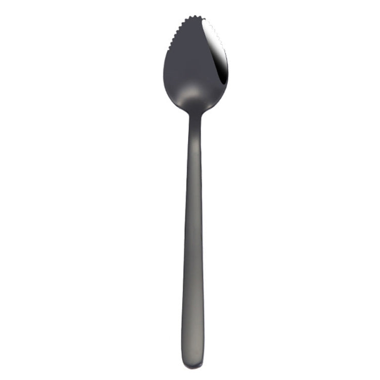 304 Stainless Steel Fruit Scraping Spoon Children Supplementary Food Tableware
