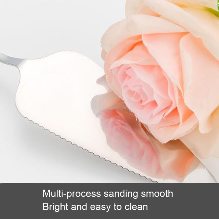 6pcs/set Stainless Steel Cake Knife And Fork Set