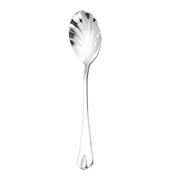 Stainless Steel Water Droplet Shell Spoon Ice Cream Spoon Coffee Mixing Spoon