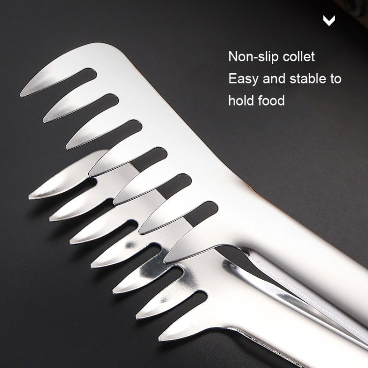 Titanium Plated Stainless Steel Spaghetti Clip Restaurant Food Clamps