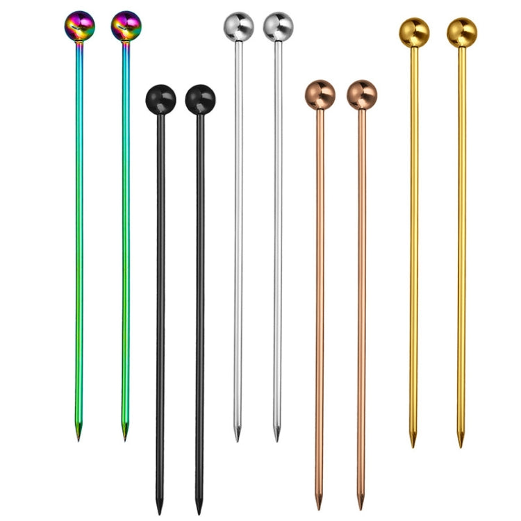 304 Stainless Steel Fruit Needle Dim Sum Decorative Small Sticks