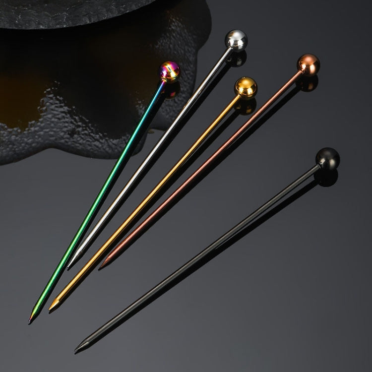 304 Stainless Steel Fruit Needle Dim Sum Decorative Small Sticks