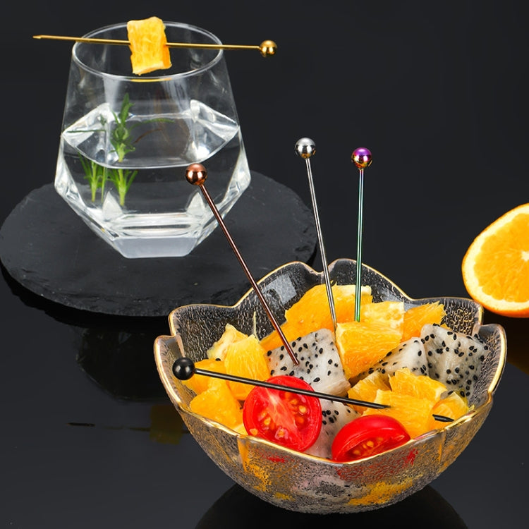 304 Stainless Steel Fruit Needle Dim Sum Decorative Small Sticks