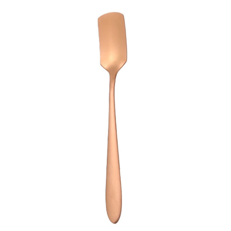 304 Stainless Steel Square Head Spoon Cake Dessert Coffee Small Spoon