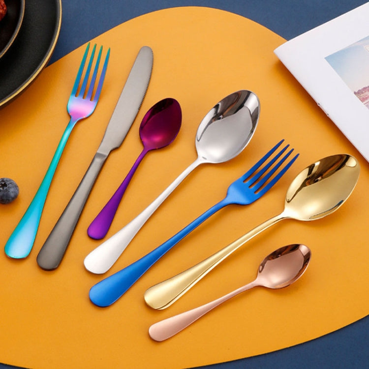 24pcs/Set Wooden Boxed Stainless Steel Cutlery Knife Fork Spoon Steak Dinnerware Set