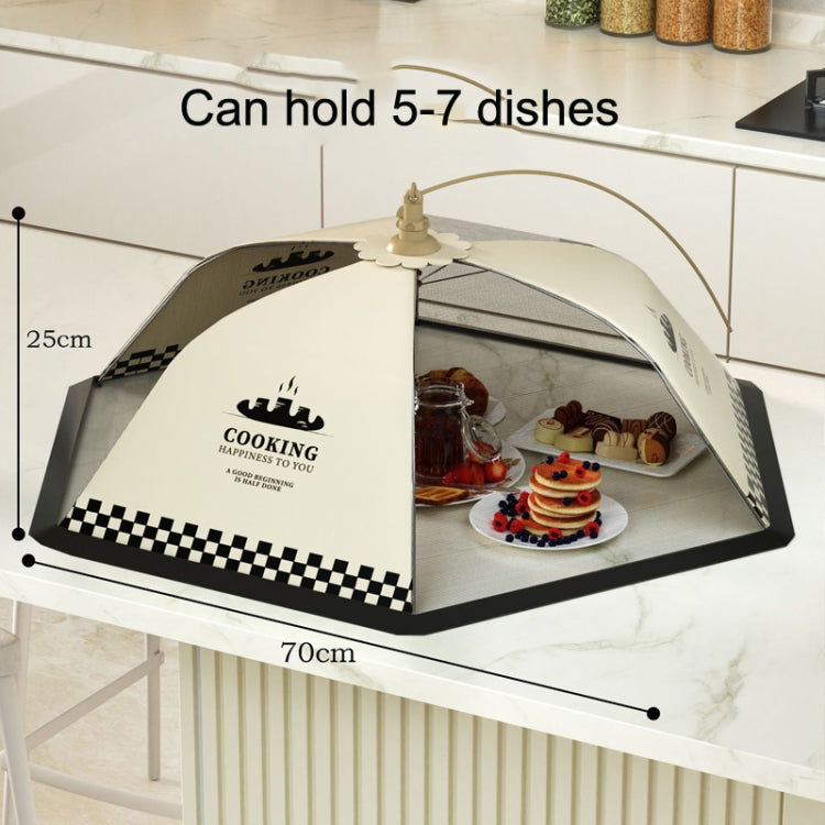 Table Cover Folding Food Cover Household Anti-fly Dust-proof Vegetable Umbrella