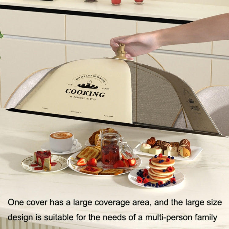 Table Cover Folding Food Cover Household Anti-fly Dust-proof Vegetable Umbrella