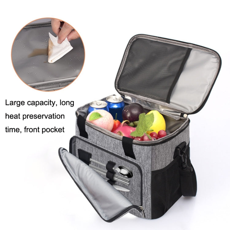 10L Waterproof Oxford Cloth Picnic Bag Outdoor Ice Pack Thickened Portable Insulation Bag