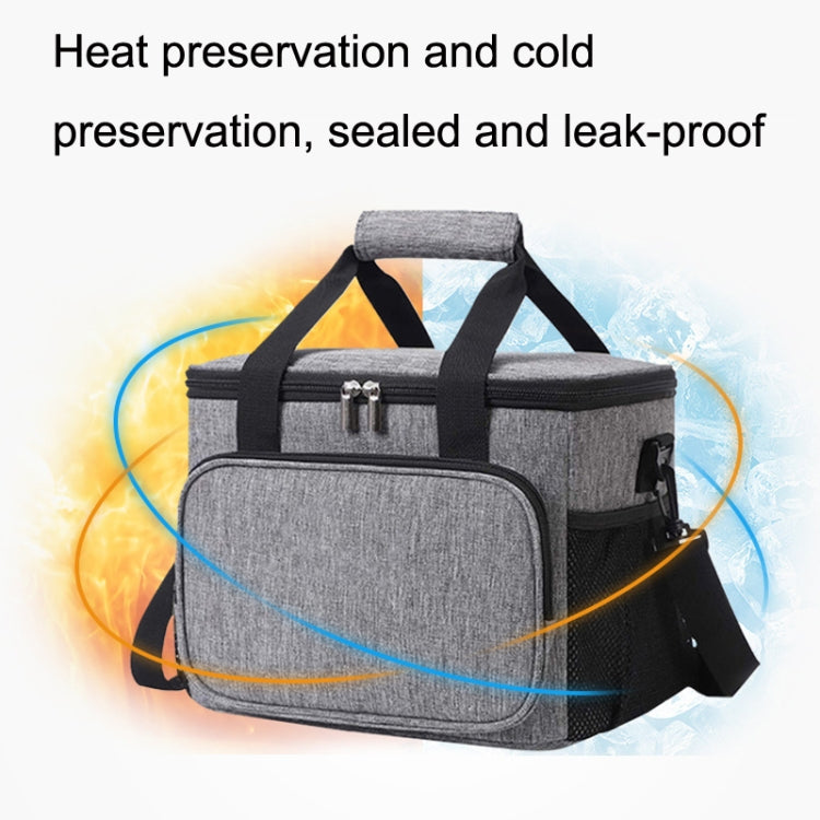 10L Waterproof Oxford Cloth Picnic Bag Outdoor Ice Pack Thickened Portable Insulation Bag