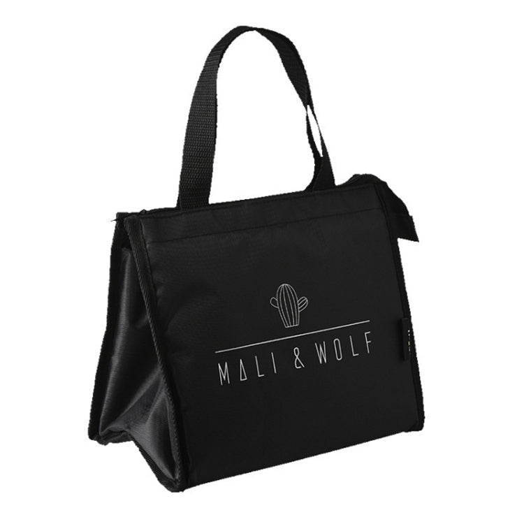 Horizontal Version Thick Waterproof Insulation Bag Oxford Cloth Lunch Bag Tote Bag