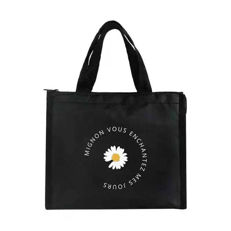 Horizontal Version Thick Waterproof Insulation Bag Oxford Cloth Lunch Bag Tote Bag