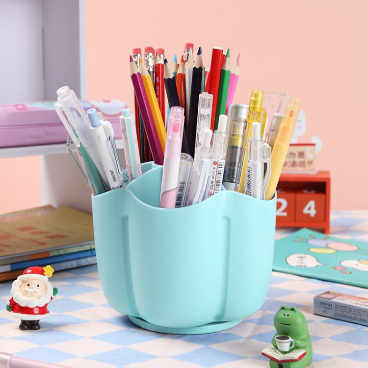 Office Desk Simple Large Capacity Pen Holder Cosmetics Storage Box