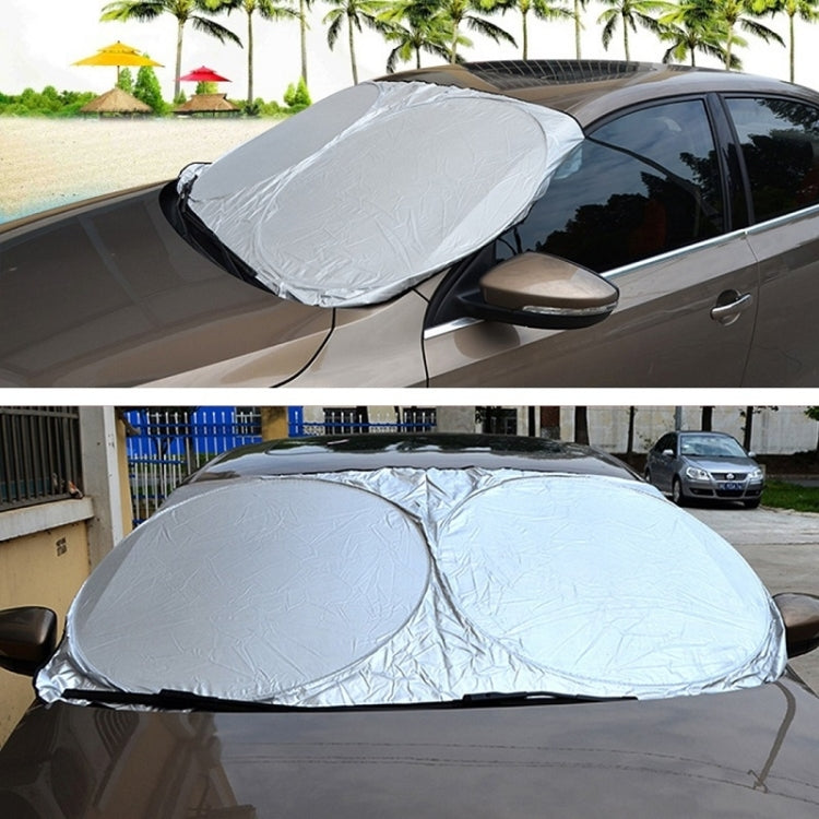 Car Double Circle Sun Visor Heat Insulation Sun Protection Sun Block