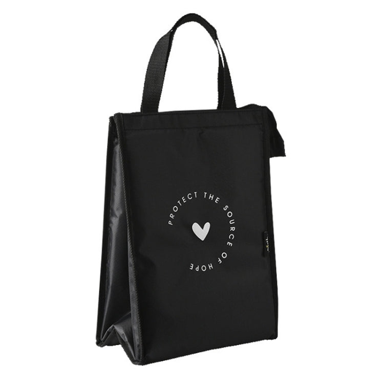 Vertical Version Thick Waterproof Insulation Bag Oxford Cloth Lunch Bag Tote Bag