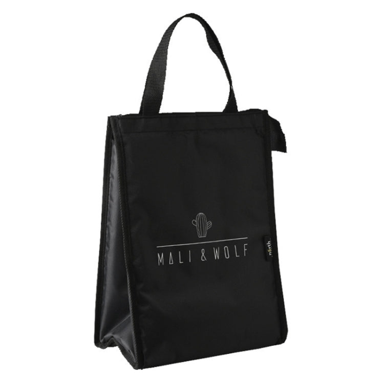 Vertical Version Thick Waterproof Insulation Bag Oxford Cloth Lunch Bag Tote Bag