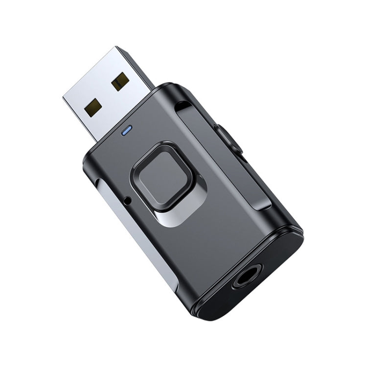 2-in-1 Car Bluetooth Receiver Audio Power Amplifier Bluetooth Transmitter, 2-in-1