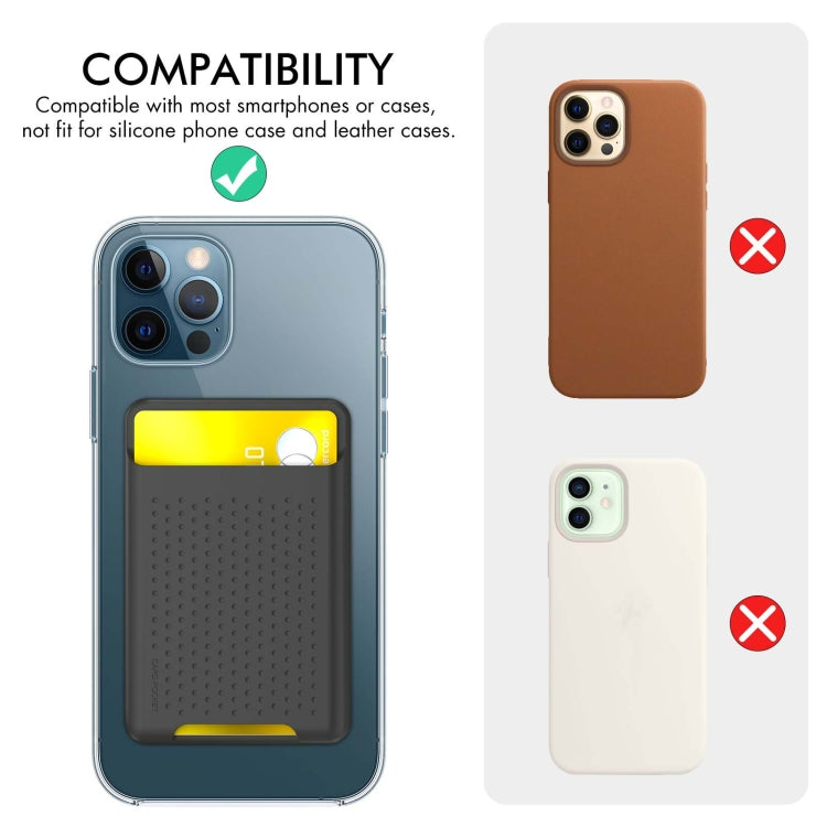 AhaStyle PT133 Adhesive Model Mobile Phone Silicone Card Case