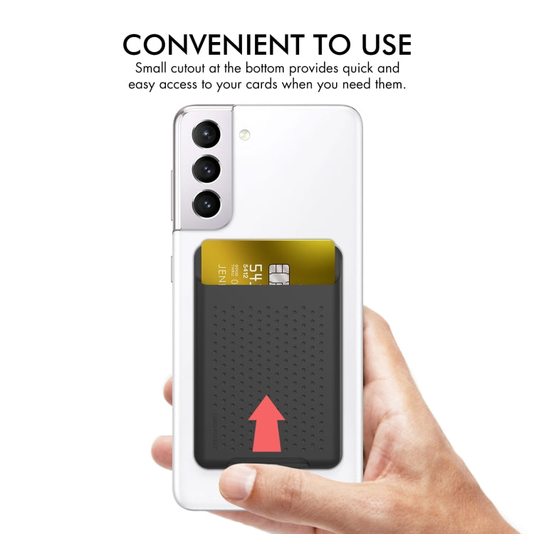 AhaStyle PT133 Adhesive Model Mobile Phone Silicone Card Case