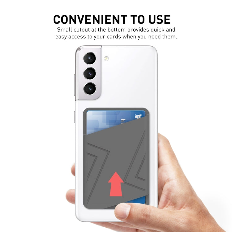 AhaStyle PT133-C Silicone Adhesive Card Case