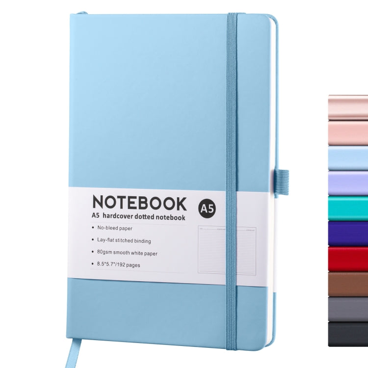A5 PU Leather Notebook Business Notepad 96 Sheets Inner Pages