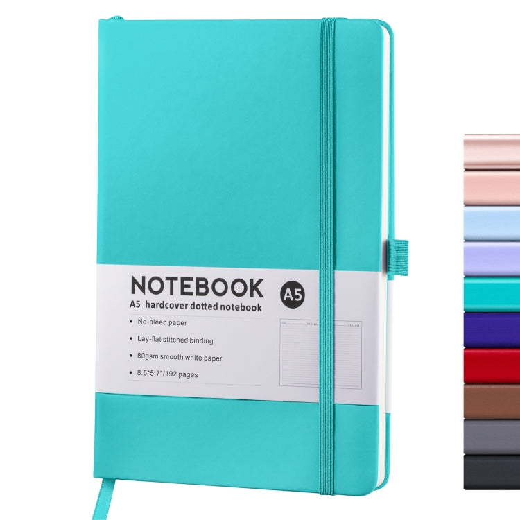A5 PU Leather Notebook Business Notepad 96 Sheets Inner Pages