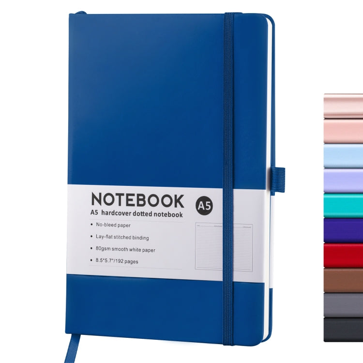 A5 PU Leather Notebook Business Notepad 96 Sheets Inner Pages