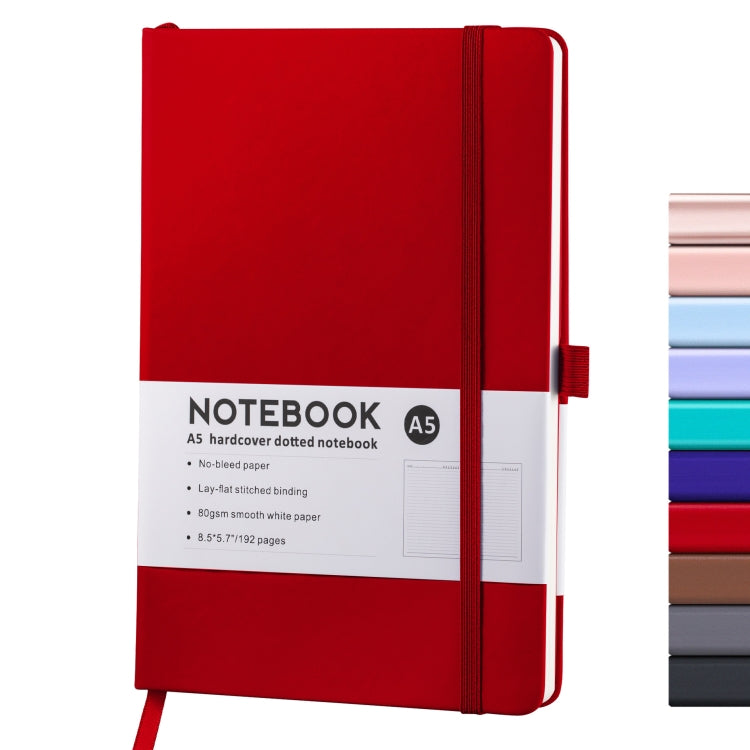 A5 PU Leather Notebook Business Notepad 96 Sheets Inner Pages