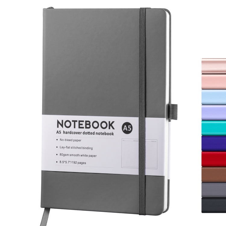 A5 PU Leather Notebook Business Notepad 96 Sheets Inner Pages