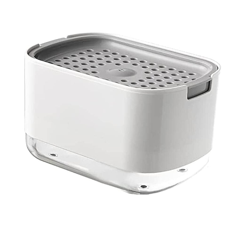 Press Type Soap Dispenser Detachable Double Layer Drainage Design Soap Dish