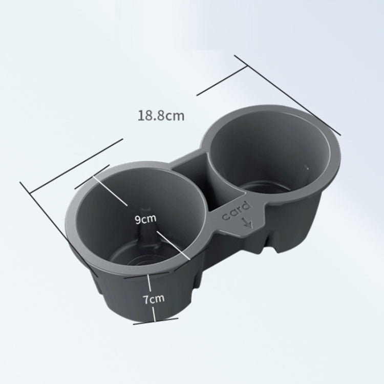Silicone Cup Holder Stopper for Tesla Model 3/Y Central Control Storage