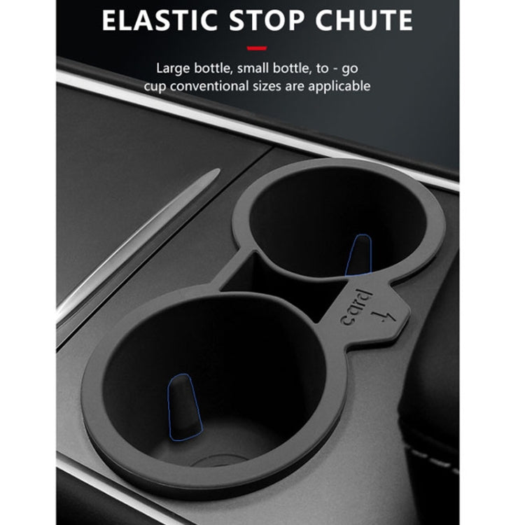 Silicone Cup Holder Stopper for Tesla Model 3/Y Central Control Storage