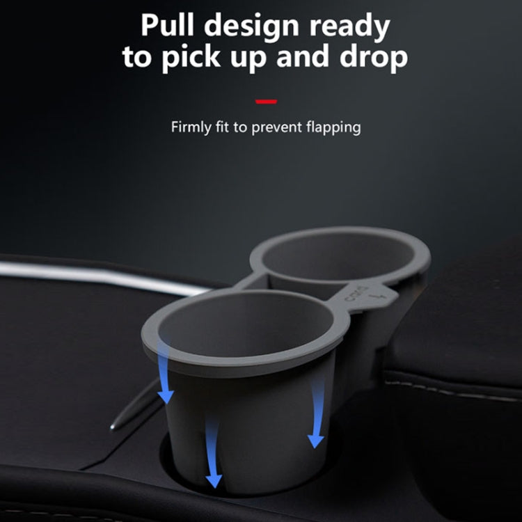 Silicone Cup Holder Stopper for Tesla Model 3/Y Central Control Storage