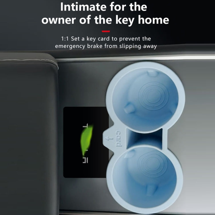 Silicone Cup Holder Stopper for Tesla Model 3/Y Central Control Storage